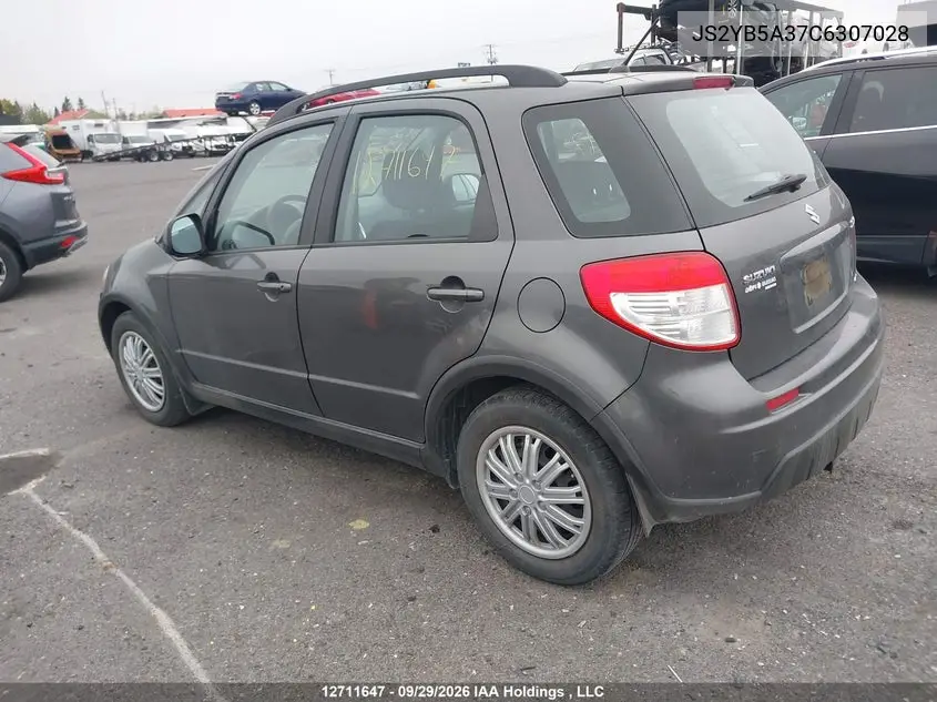 2012 SUZUKI SX4 VIN JS2YB5A37C6307028 — фото 3