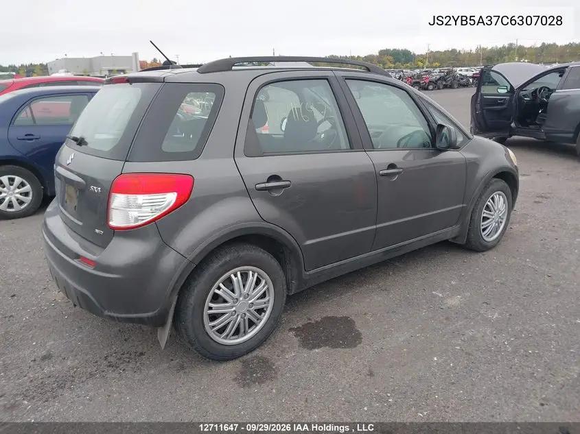 2012 SUZUKI SX4 VIN JS2YB5A37C6307028 — фото 4