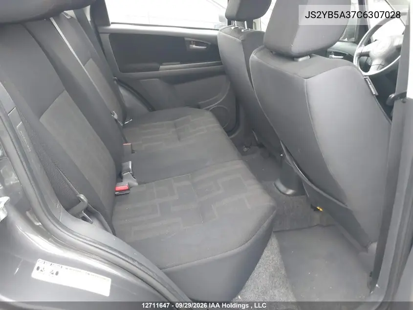 2012 SUZUKI SX4 VIN JS2YB5A37C6307028 — фото 8
