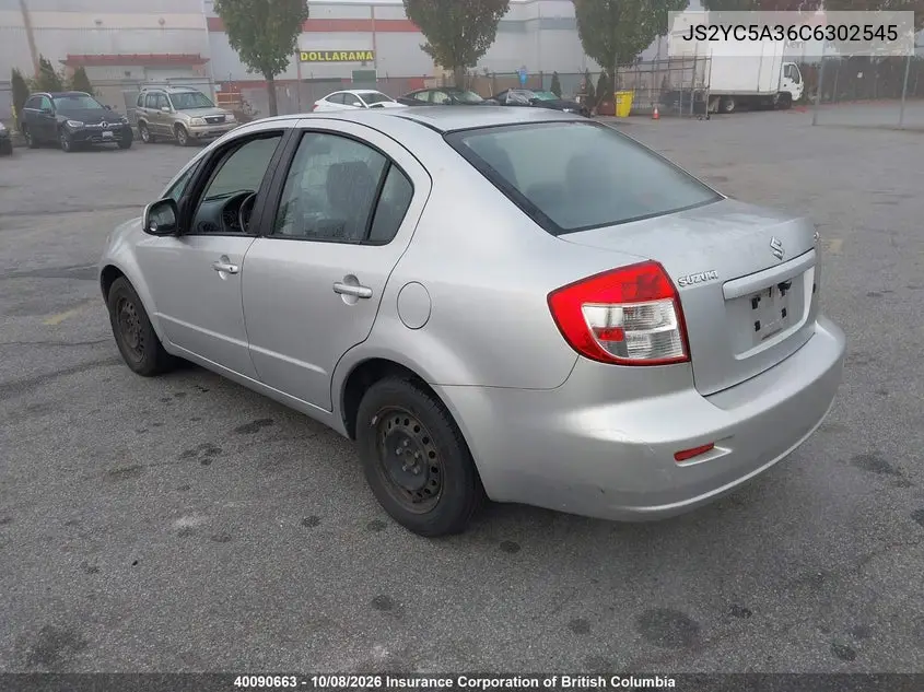 2012 SUZUKI SX4 VIN JS2YC5A36C6302545 — фото 3