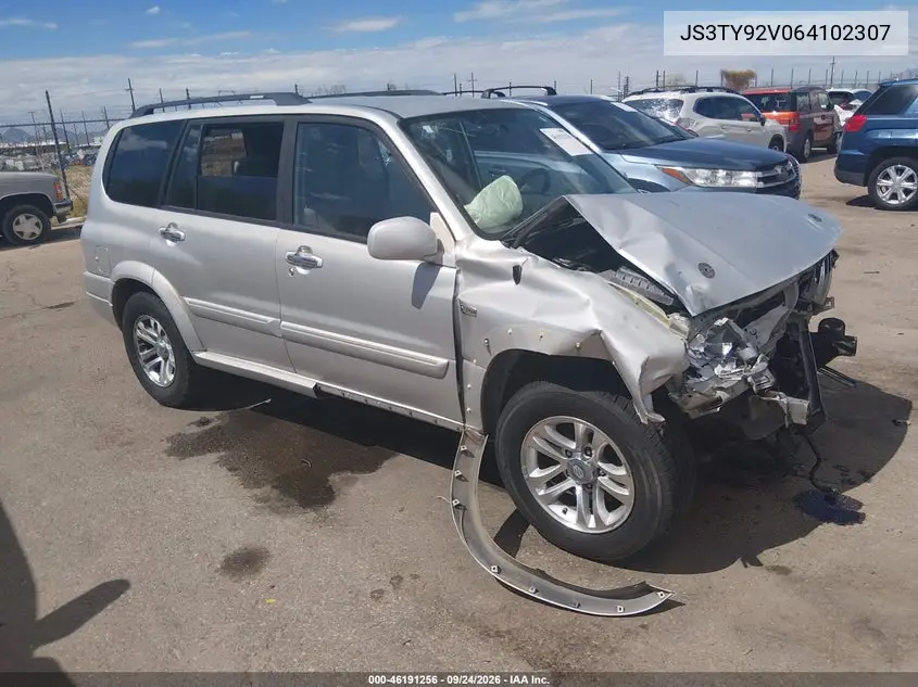 SUZUKI XL7 2006, VIN JS3TY92V064102307