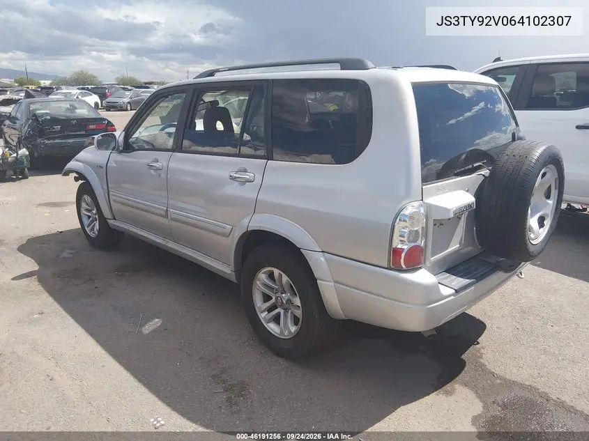 2006 SUZUKI XL7 VIN JS3TY92V064102307 — фото 3