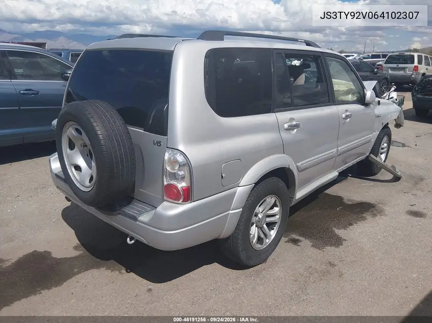 2006 SUZUKI XL7 VIN JS3TY92V064102307 — фото 4