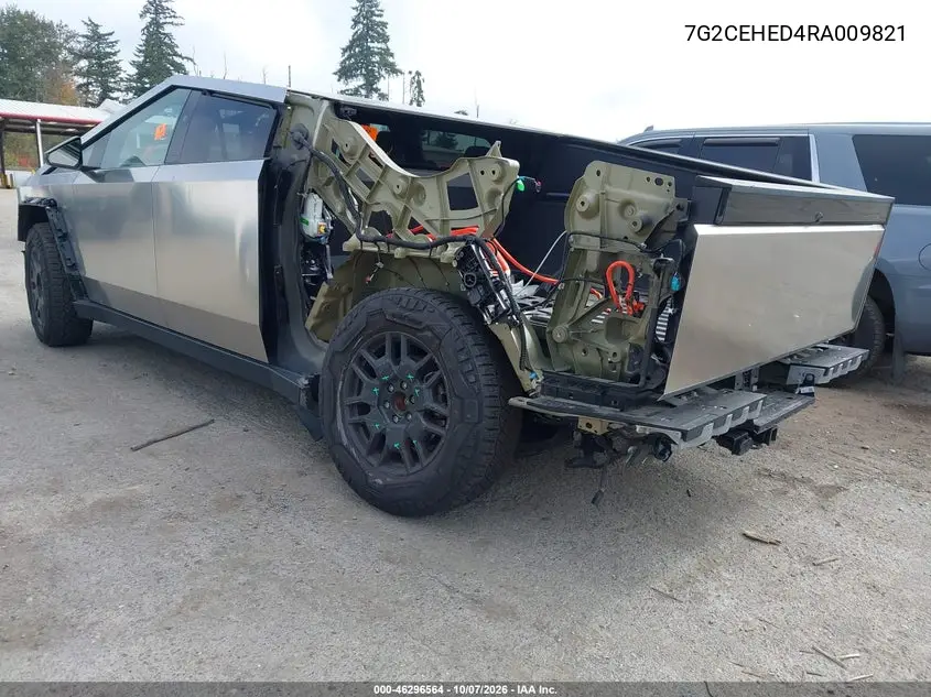 2024 TESLA CYBERTRUCK VIN 7G2CEHED4RA009821 — фото 3
