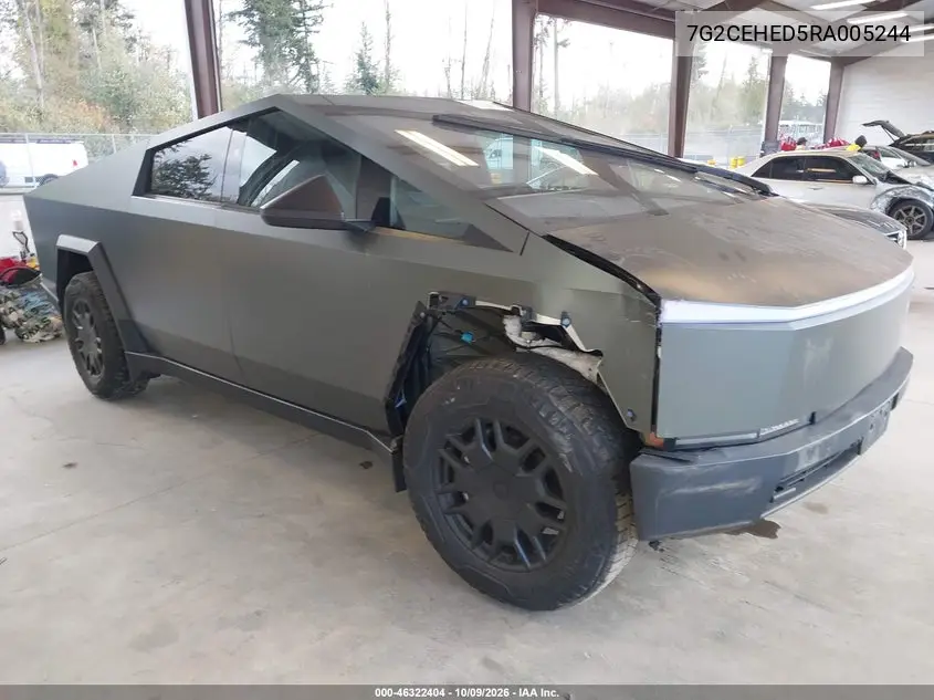 TESLA CYBERTRUCK 2024, VIN 7G2CEHED5RA005244