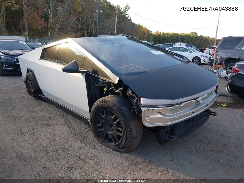 TESLA CYBERTRUCK 2024, VIN 7G2CEHEE7RA043888