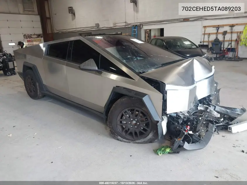 TESLA CYBERTRUCK 2026, VIN 7G2CEHED5TA089203
