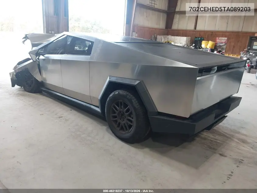 2026 TESLA CYBERTRUCK VIN 7G2CEHED5TA089203 — фото 3