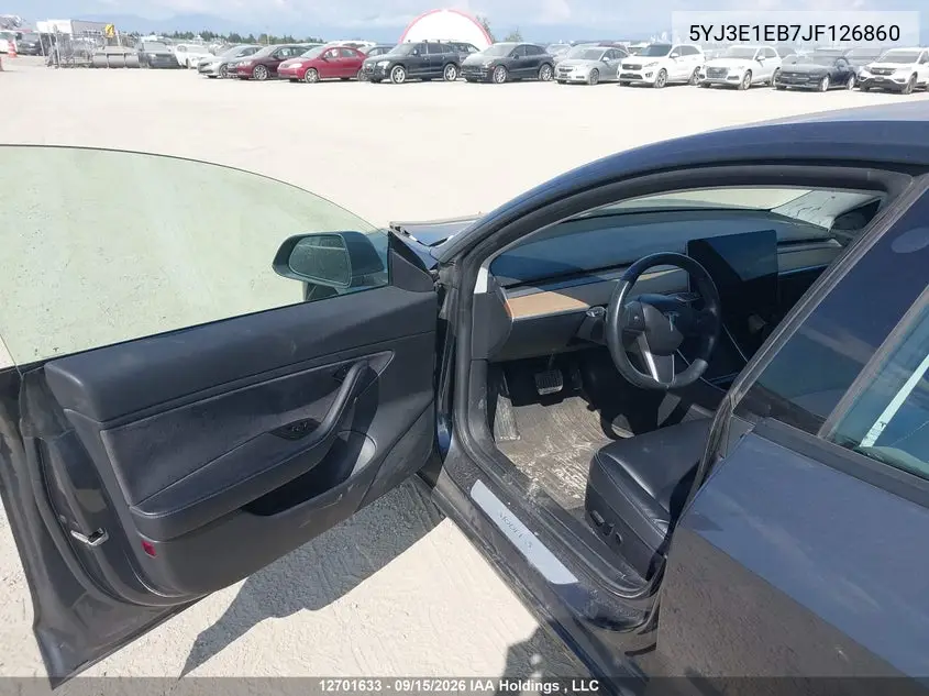 2018 TESLA MODEL 3 VIN 5YJ3E1EB7JF126860 — фото 21