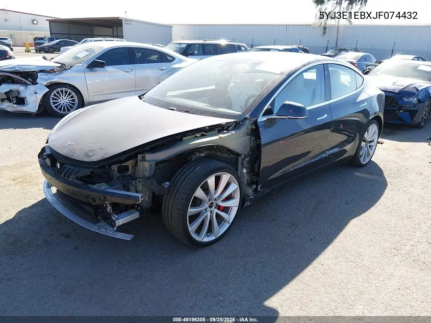 2018 TESLA MODEL 3 VIN 5YJ3E1EBXJF074432 — фото 2