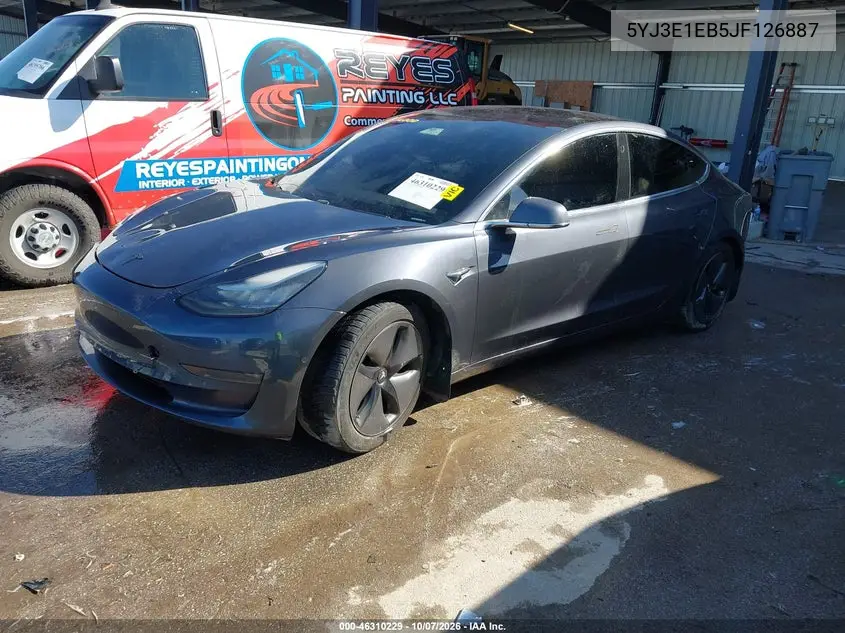 2018 TESLA MODEL 3 VIN 5YJ3E1EB5JF126887 — фото 2