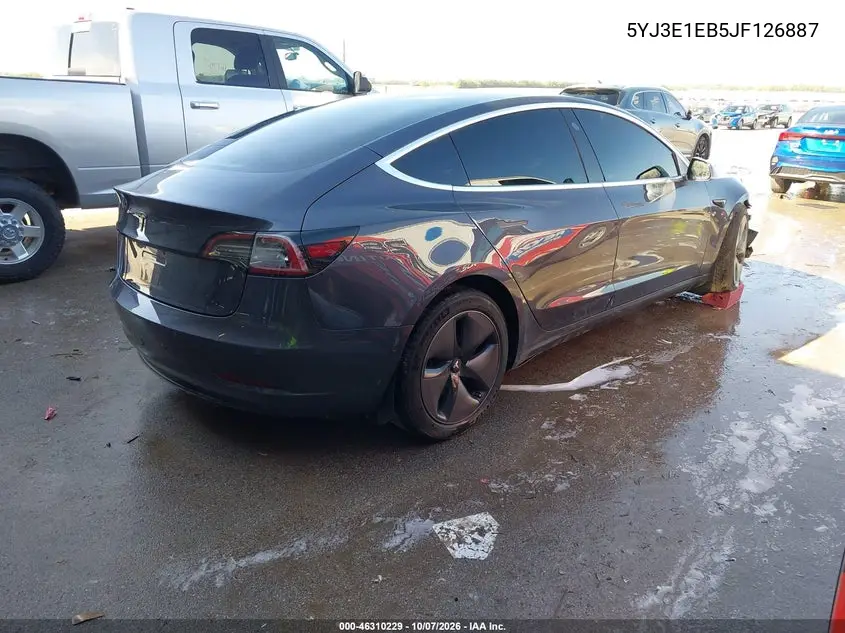 2018 TESLA MODEL 3 VIN 5YJ3E1EB5JF126887 — фото 4