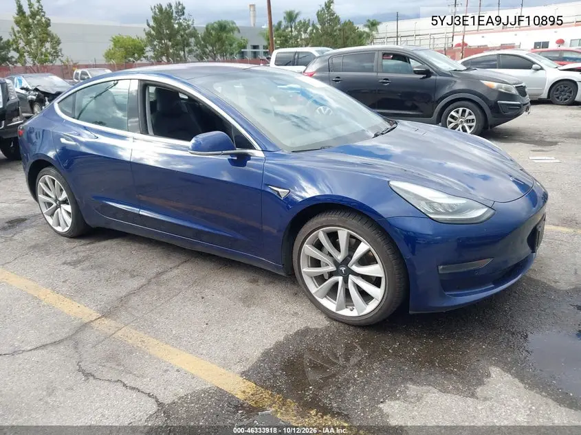 TESLA MODEL 3 2018, VIN 5YJ3E1EA9JF108951
