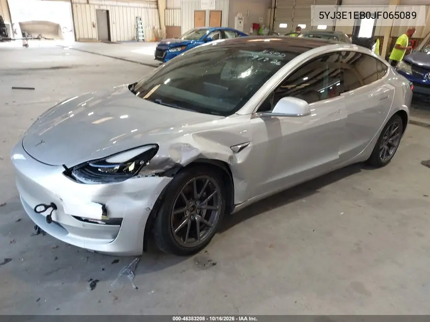 2018 TESLA MODEL 3 VIN 5YJ3E1EB0JF065089 — фото 2