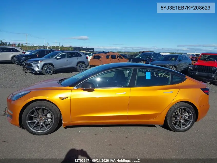 2019 TESLA MODEL 3 VIN 5YJ3E1EB7KF208623 — фото 14