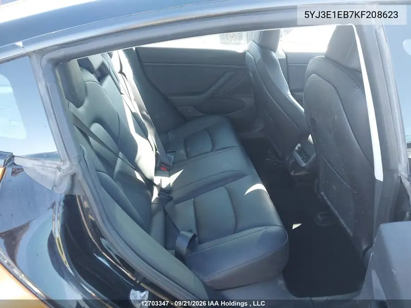 2019 TESLA MODEL 3 VIN 5YJ3E1EB7KF208623 — фото 9