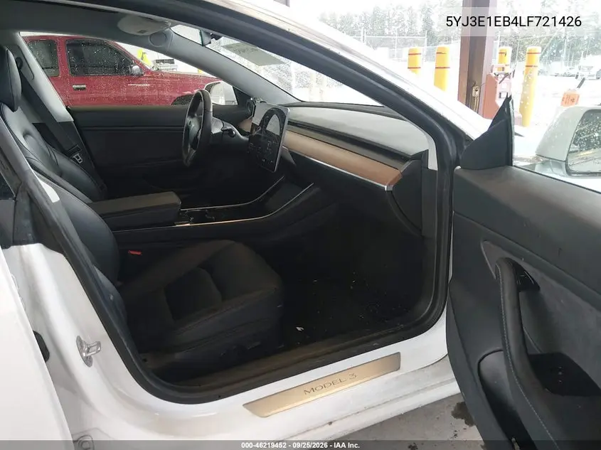 2020 TESLA MODEL 3 VIN 5YJ3E1EB4LF721426 — фото 5