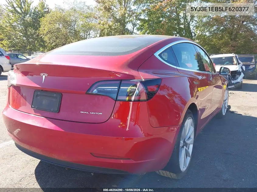 2020 TESLA MODEL 3 VIN 5YJ3E1EB5LF620377 — фото 4