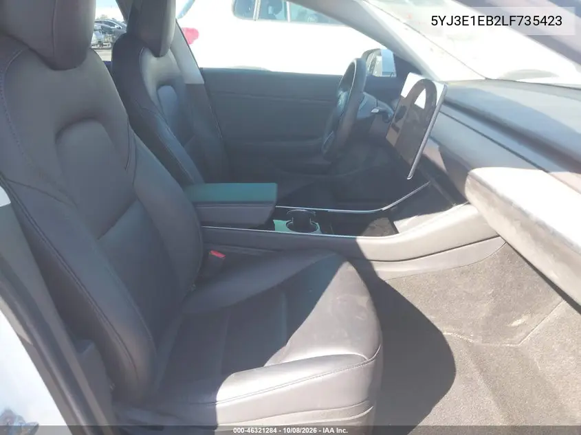 2020 TESLA MODEL 3 VIN 5YJ3E1EB2LF735423 — фото 5