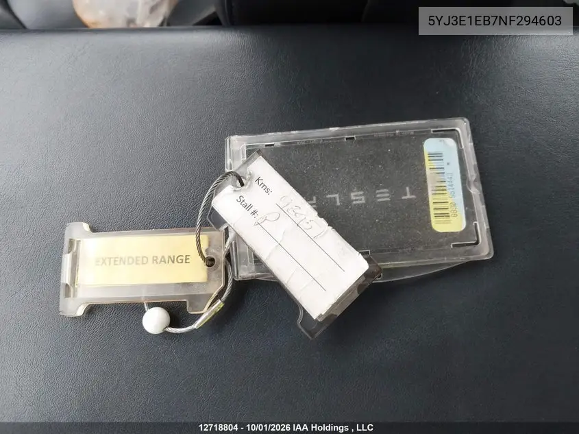 2022 TESLA MODEL 3 VIN 5YJ3E1EB7NF294603 — фото 10