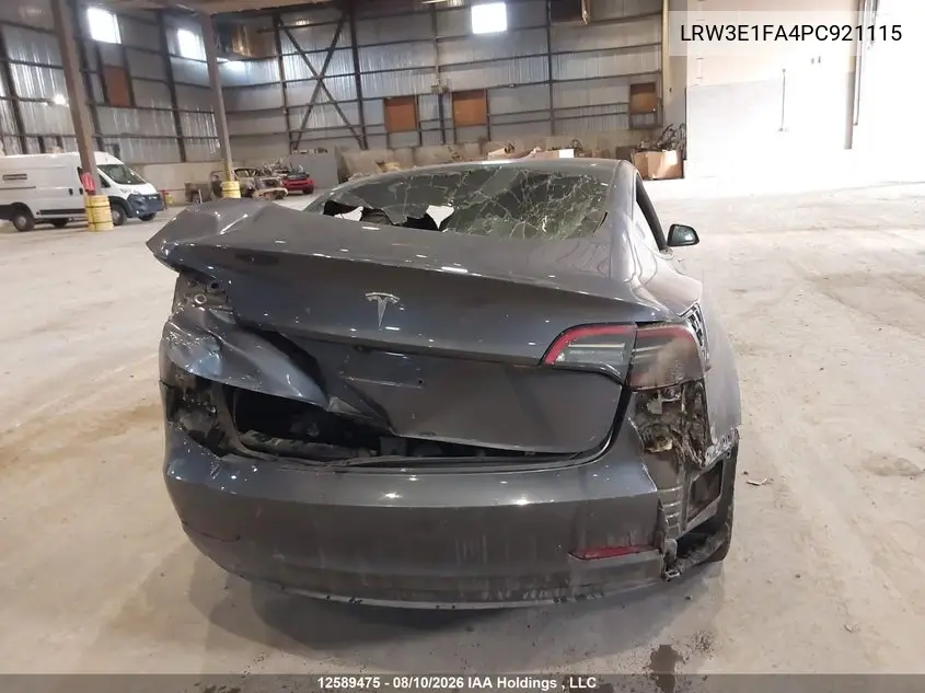 2023 TESLA MODEL 3 VIN LRW3E1FA4PC921115 — фото 17