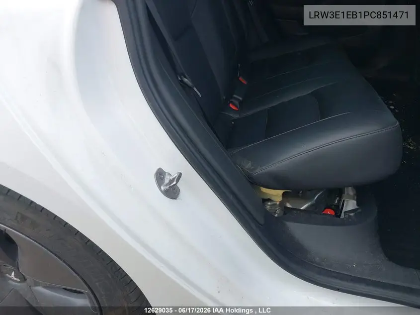 2023 TESLA MODEL 3 VIN LRW3E1EB1PC851471 — фото 6