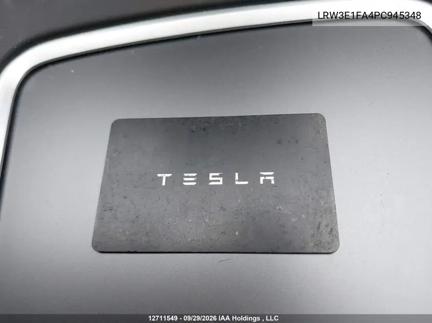 2023 TESLA MODEL 3 VIN LRW3E1FA4PC945348 — фото 11