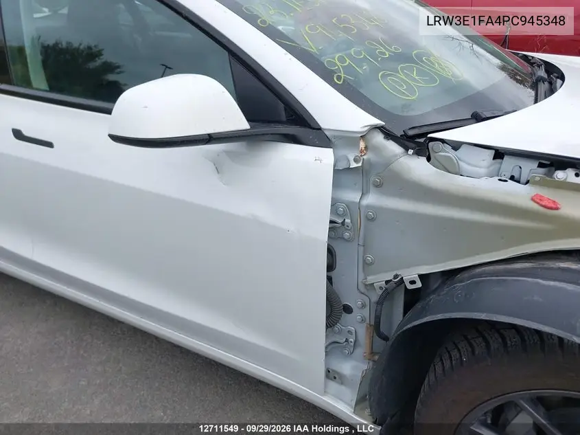 2023 TESLA MODEL 3 VIN LRW3E1FA4PC945348 — фото 21
