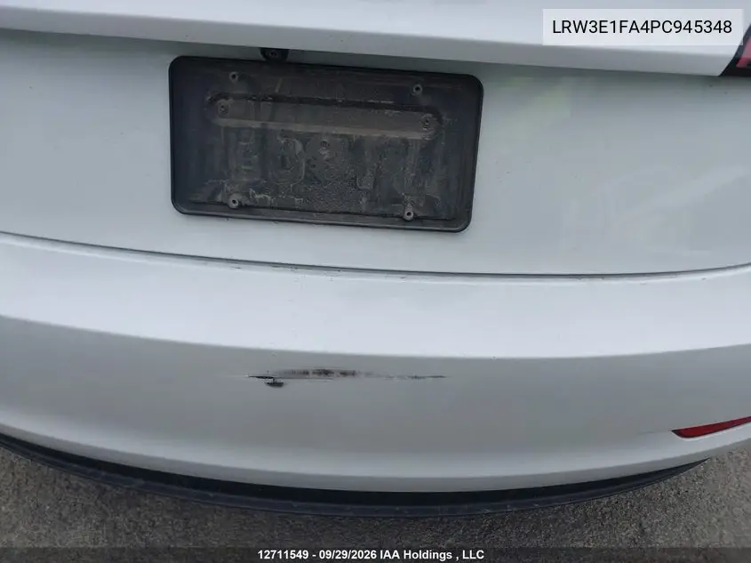 2023 TESLA MODEL 3 VIN LRW3E1FA4PC945348 — фото 22