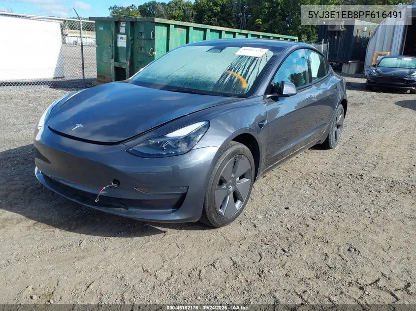 2023 TESLA MODEL 3 VIN 5YJ3E1EB8PF616491 — фото 2