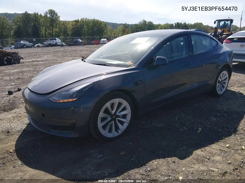 2023 TESLA MODEL 3 VIN 5YJ3E1EB3PF654470 — фото 2
