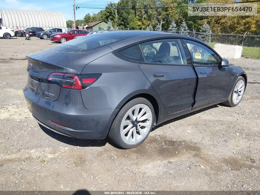 2023 TESLA MODEL 3 VIN 5YJ3E1EB3PF654470 — фото 4