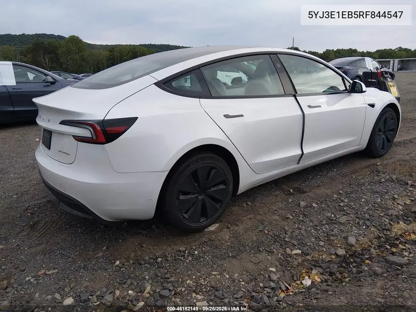 2024 TESLA MODEL 3 VIN 5YJ3E1EB5RF844547 — фото 4