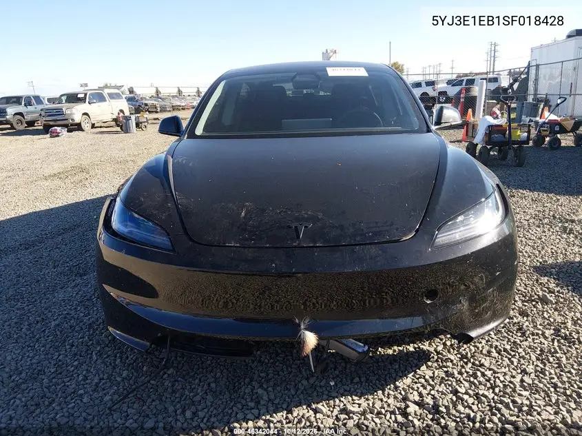 2025 TESLA MODEL 3 VIN 5YJ3E1EB1SF018428 — фото 11