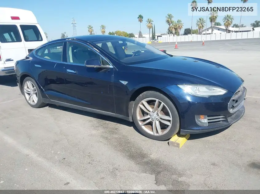 TESLA MODEL S 2013, VIN 5YJSA1CN8DFP23265