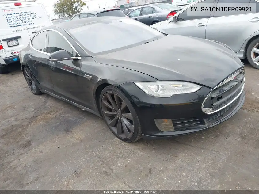 TESLA MODEL S 2013, VIN 5YJSA1CN1DFP09921
