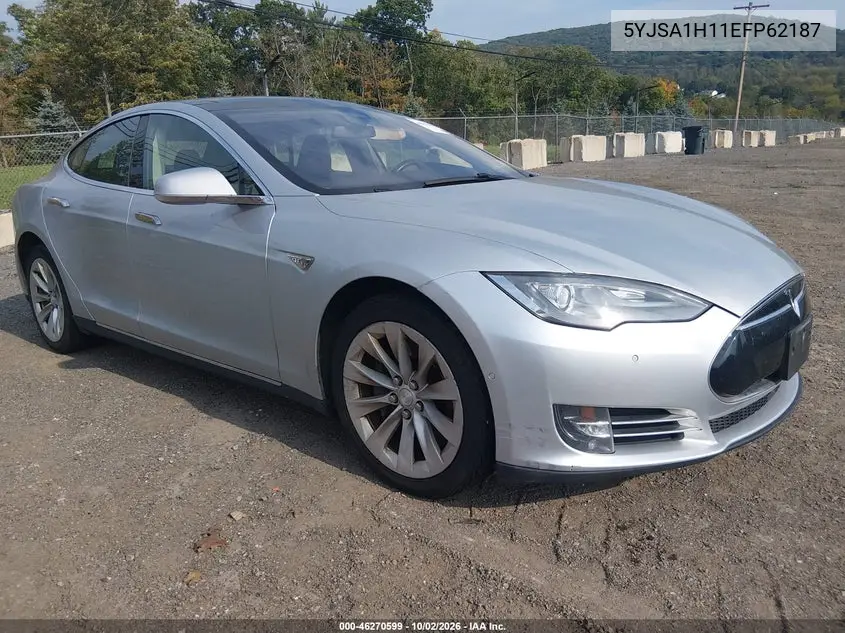 TESLA MODEL S 2014, VIN 5YJSA1H11EFP62187