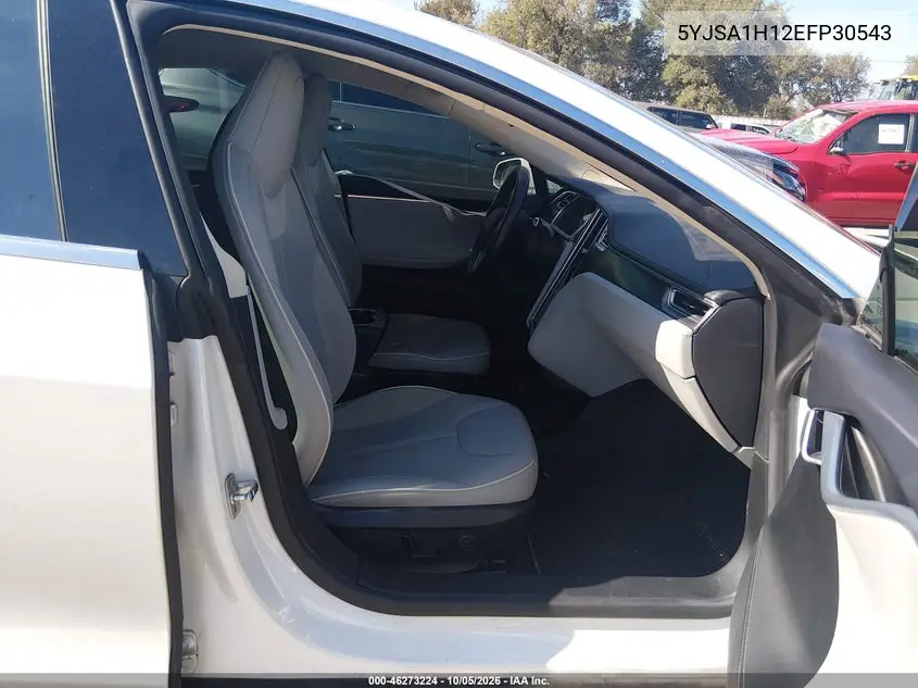 2014 TESLA MODEL S VIN 5YJSA1H12EFP30543 — фото 5