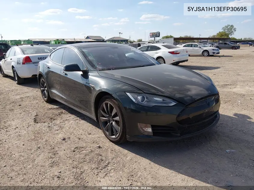 TESLA MODEL S 2014, VIN 5YJSA1H13EFP30695