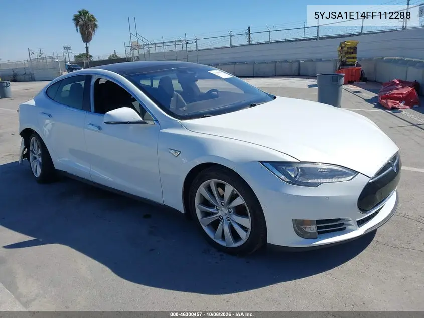 TESLA MODEL S 2015, VIN 5YJSA1E14FF112288