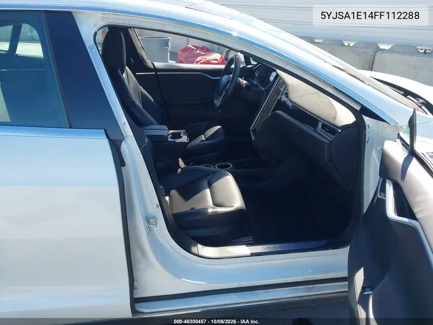 2015 TESLA MODEL S VIN 5YJSA1E14FF112288 — фото 5