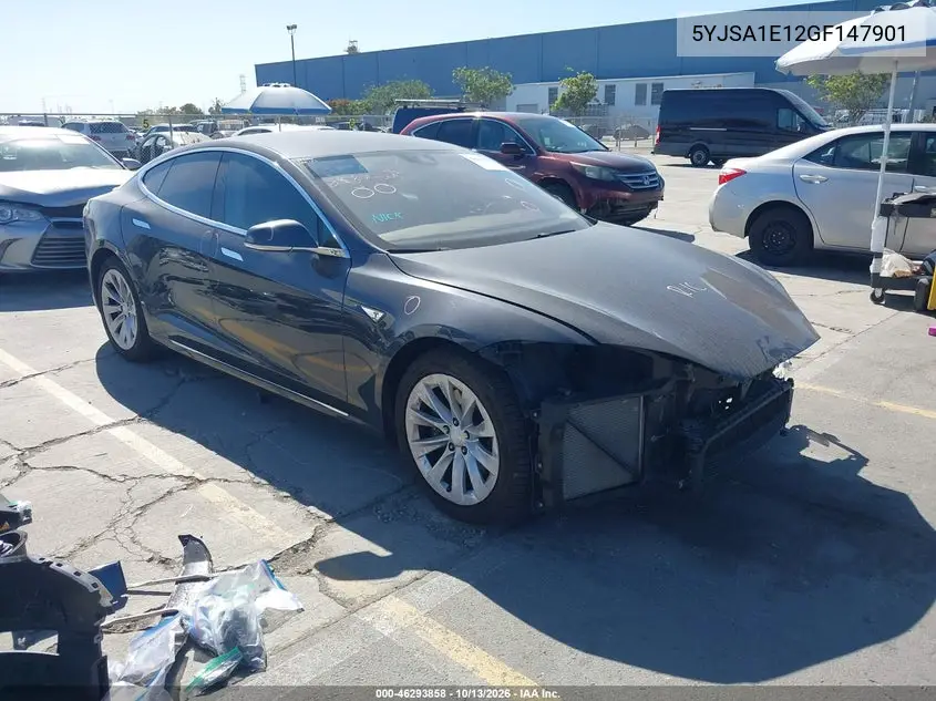 TESLA MODEL S 2016, VIN 5YJSA1E12GF147901