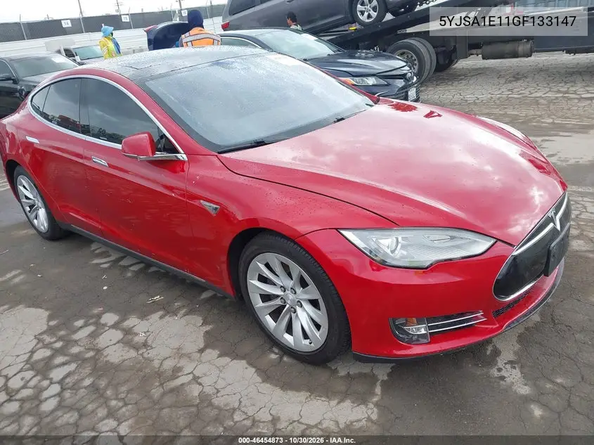 TESLA MODEL S 2016, VIN 5YJSA1E11GF133147