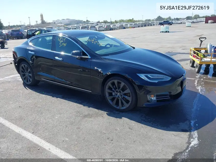 TESLA MODEL S 2018, VIN 5YJSA1E29JF272619
