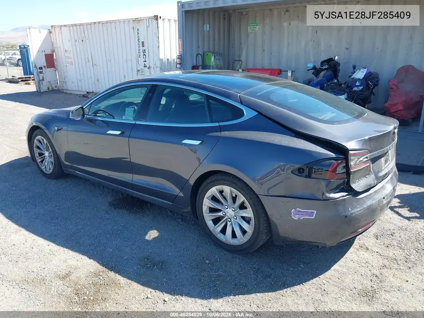 2018 TESLA MODEL S VIN 5YJSA1E28JF285409 — фото 3