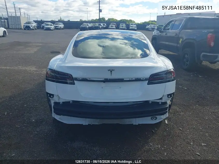 2022 TESLA MODEL S VIN 5YJSA1E58NF485111 — фото 15