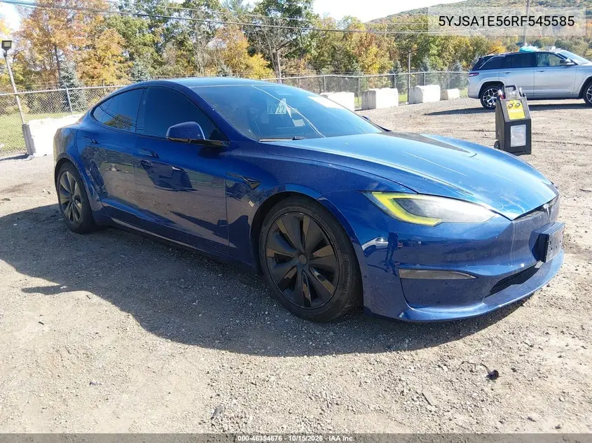 TESLA MODEL S 2024, VIN 5YJSA1E56RF545585