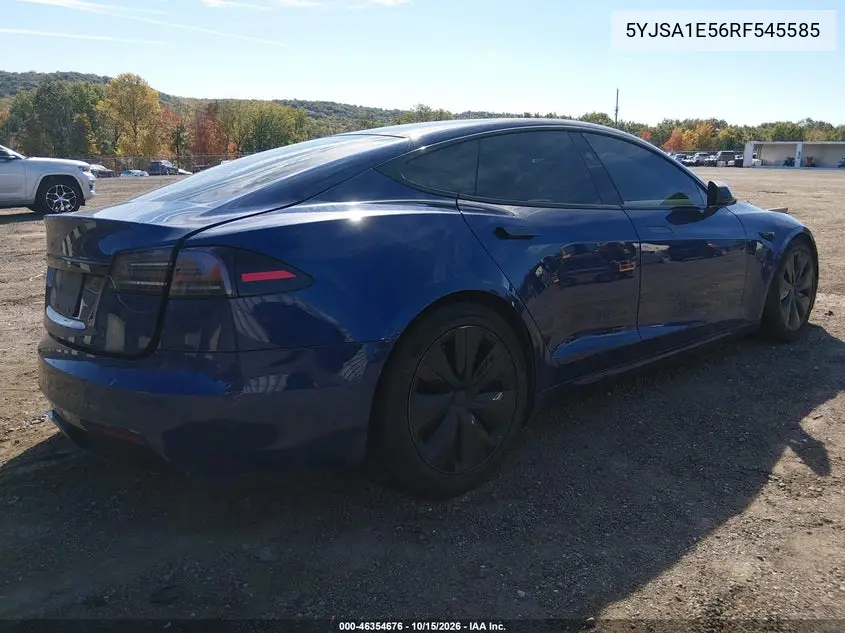 2024 TESLA MODEL S VIN 5YJSA1E56RF545585 — фото 4