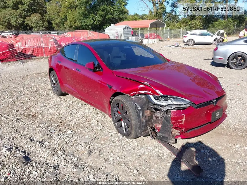 TESLA MODEL S 2024, VIN 5YJSA1E61RF539850
