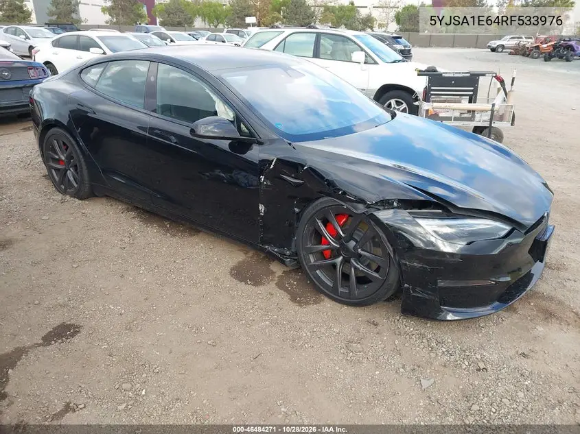 TESLA MODEL S 2024, VIN 5YJSA1E64RF533976